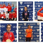 نتائج لاعبي النادي ببطولة  U.S Squash Junior Open